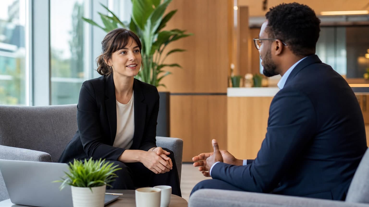 French-speaking professional in a Canadian workplace